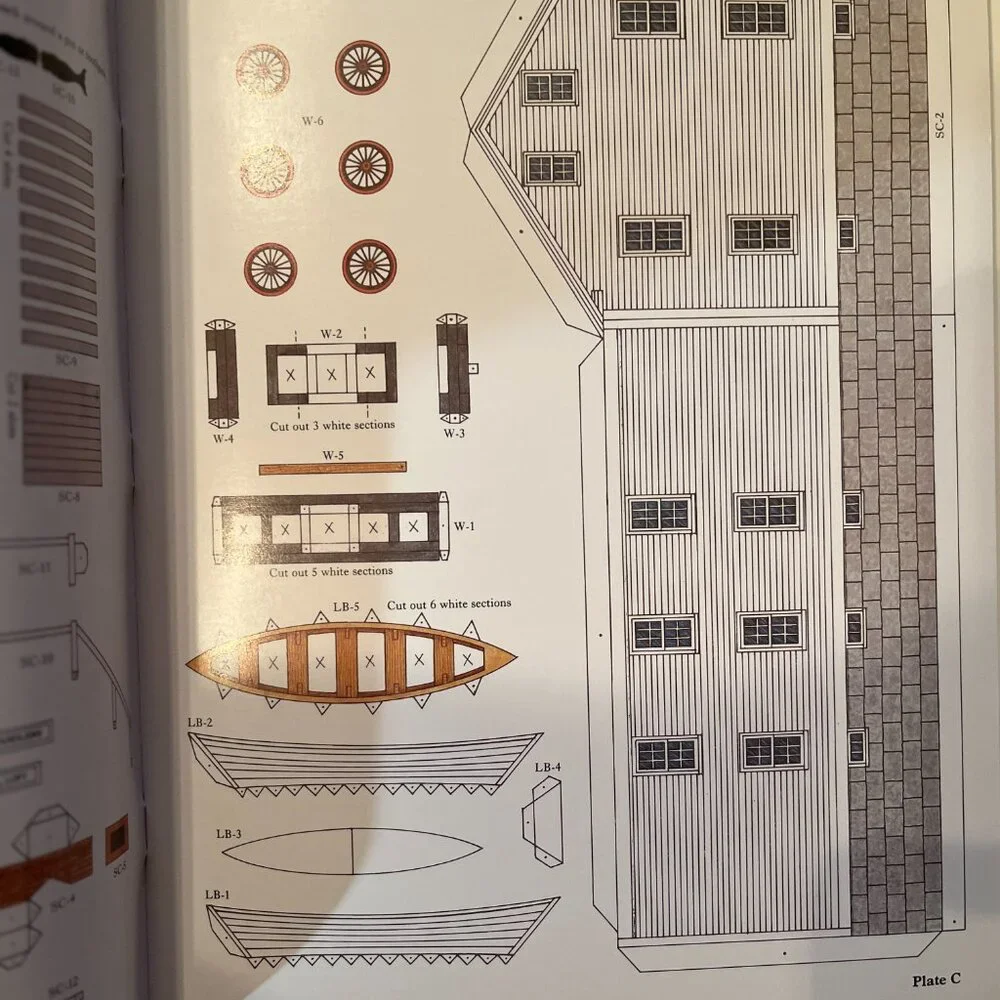 Cut and Assemble: Early American Seaport (Dover‎ Publications, 1984)